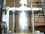 Barrel Clamp fasteners detail